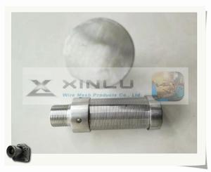 China Polishing Water Filter Nozzle SS316L 55mm Legnth Wedge Wire Nozzle wholesale