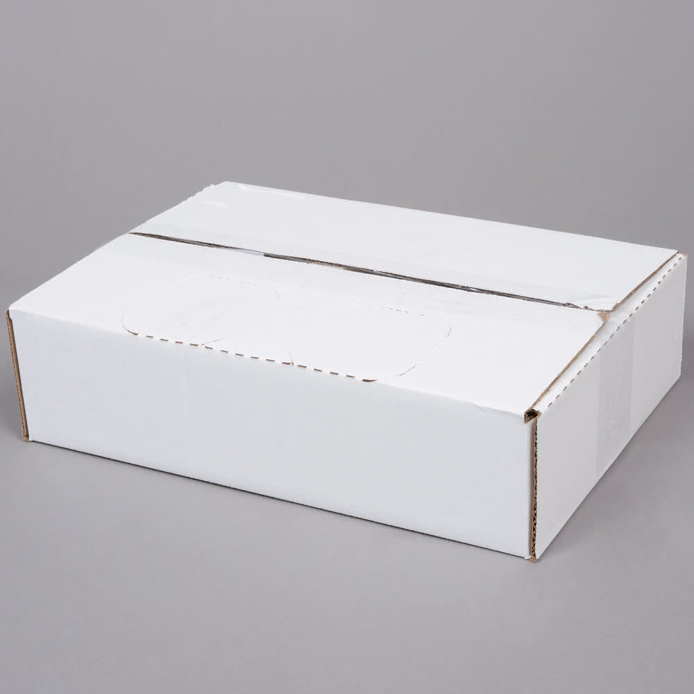 20-30 Gallon 10 Micron 30" x 37" High Density Can Liner / Trash Bag , HDPE Material White Colour