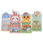 Easter Day Food Takeaway Paper Biodegradable Bags 12g For Cake Bread