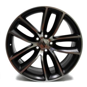 China 71.6 dodge challenger 20 inch rims Polished Black dodge charger replica wheels 2526 wholesale
