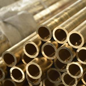 China Straight 1.5mm Round Copper Tube / Pipe C2801 wholesale