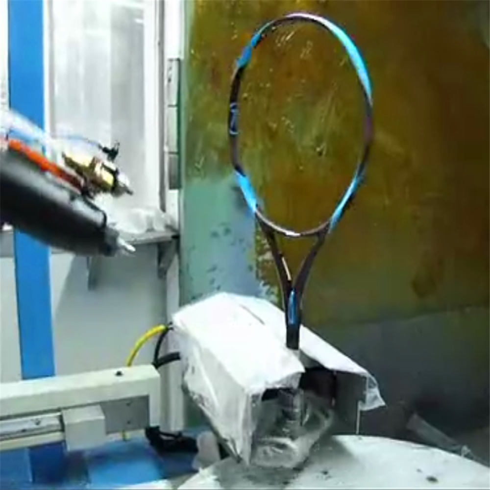 ISO9001 1.20m Automatic Spray Coating Machine For Badminton Racket