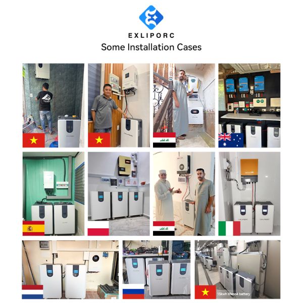 32kWh Capacity Stackable Inverter System with WiFi Module for Home Energy Storage