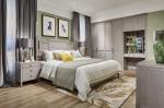 Light Luxury Design American Style Bed Furniture Set In Oak Wood Made By China