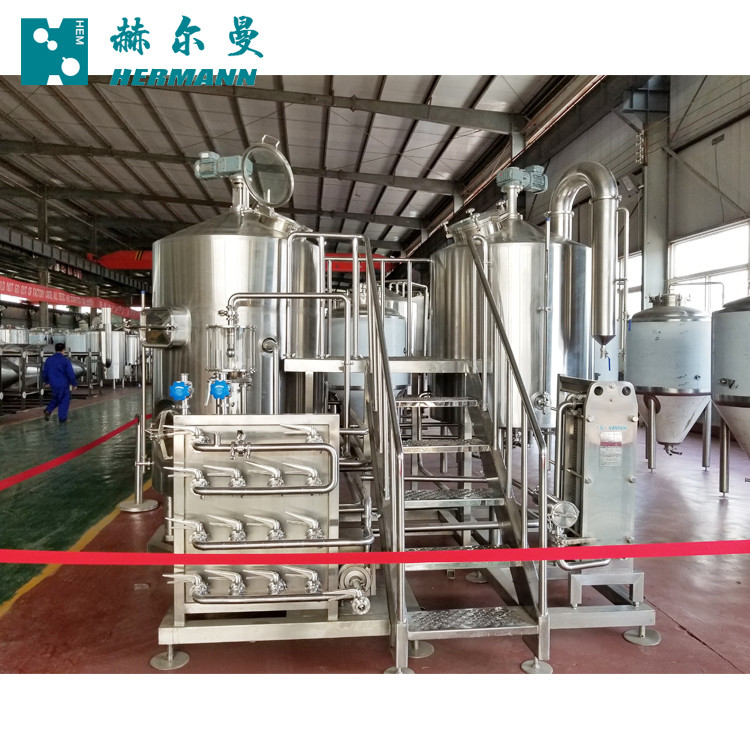 Complete Beer Manufacturing Equipment Sanitary Wort Pumps With Variable Speed Control