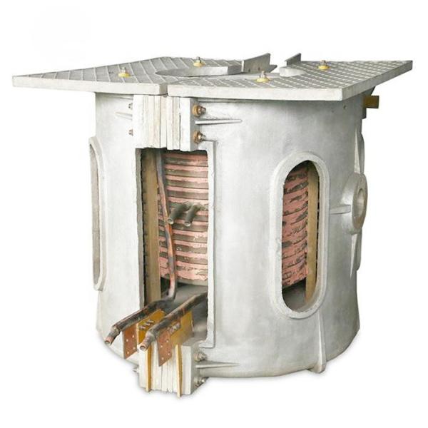 Electric 500KW Industrial Metal Melting Furnace Medium Frequency Induction