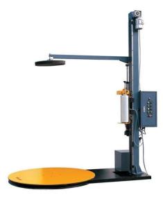 China T1650E-CS Top plate stretch pallet wrapper wholesale