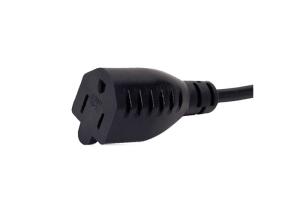 China Home Appliance America Ul Power Cord Pvc Material Black Color With 3pin Plug wholesale
