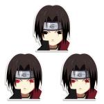 Stock Size Waterproof Lenticular Sticker Naruto Lenticular Stickers Motion