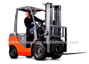 China 4 Cylinder Gasoline Forklift Loading Truck 2070mm Overhead Guard Height wholesale
