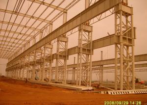 China Industrial Steel Buildings / Heavy Engineering Steel Structure Workshop Construction wholesale