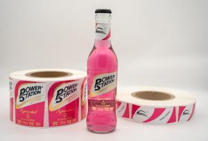 China Barcode Customized Wet Glue Labels Iron On Clothing Labels Letterpress Printing wholesale