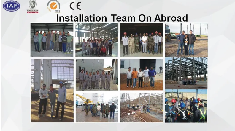 Prefab Steel Structure Workshop with 60m Clear Span Q355B Steel