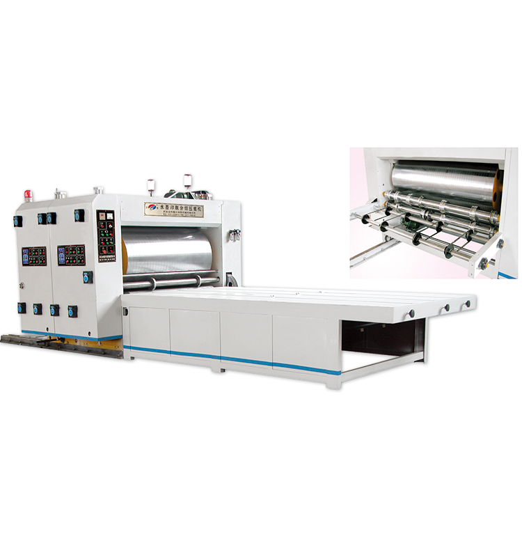 Chain Feeder Flexo Printing Slotting Machine