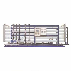China Brackish Well Water Purifying Equipment 40T Desalination Plant Industrial Seawater Reverse Osmosis Water Machine wholesale