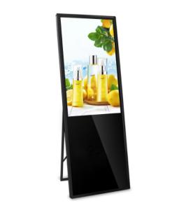 China 49inch LCD Digital Advertising Display Portable Standing Type wholesale