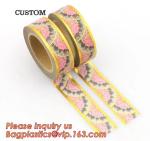 foil tape custom printed decorative washi foil tape,Assorted Designs Christmas