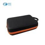 Hard Shell Black Logo Custom EVA Storage Bag / Red Wine Black Gift Storage Box