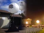 Tripod LED Sphere Balloon Inflatable Lighting Decoration For Party Stage