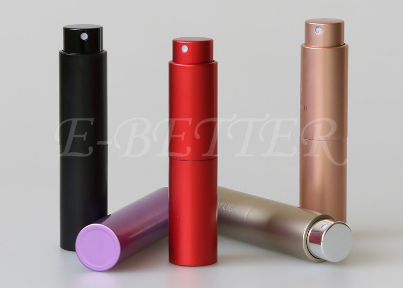 Empty Refillable Twist And Spritz Atomiser Perfume Spray Bottles Dispenser Air Freshener Support
