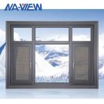 Foshan Factory Price Aluminum Casement Windows With Mosquito Net For Villa
