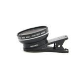 Mini Cell Phone Wide Angle Lens Macro Mobilephone Lens Magnification 0.45X