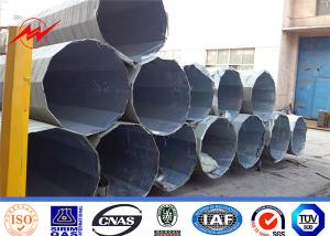 China 35kv 38kv Polygon Steel Utility Power Pole Electrical Transmission wholesale