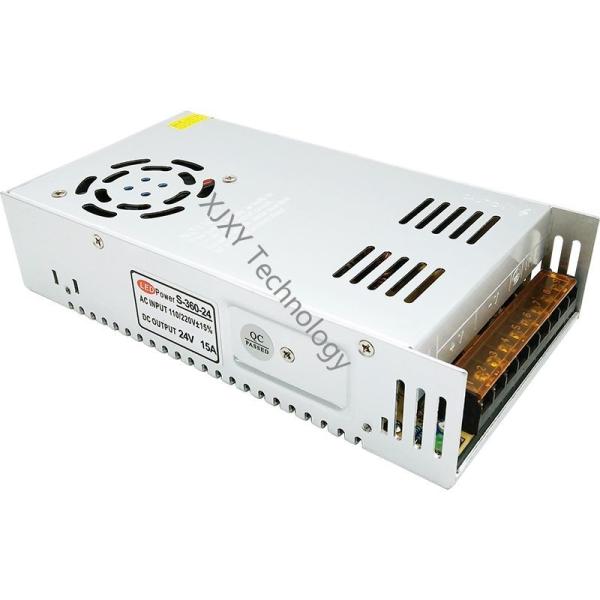15 Amp 24V 360W LED Driver Aluminum Fan Light Box Underground Light