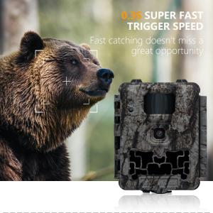 China Cost Effective Hunting Camera KW561with Mini Size 30MP/1080P Waterproof IP67 up to 512GB Storage 0.3s Response Game Trail Camera wholesale