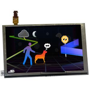 China LQ050T5DG01 5.0 inch LCD Display for Car GPS Navigation DVD Player wholesale