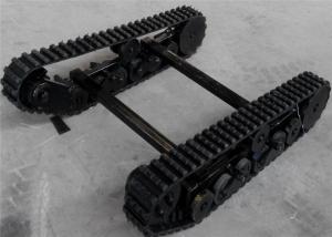 China Chassis with Rubber Track and UHMW-PE Whees for Lawn Mower(1095mm in length) on sale