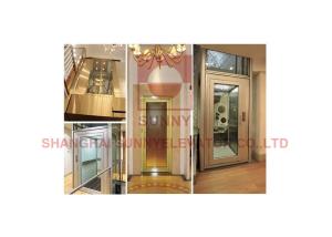 China Building Home Villa Elevator Lift Low Noise Machine Roomless wholesale