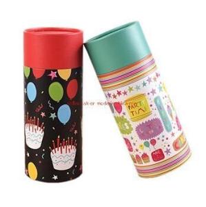 China Customizable Cylindrical Paper Tube Box Packaging Cardboard Round Gift Boxes With Lid wholesale