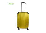 TSA Lock Dual Spinner Wheels Trolley PET Travel Luggage