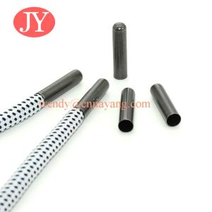 China 18.5mm Customized Engraved Logo Aglets For Strings wholesale