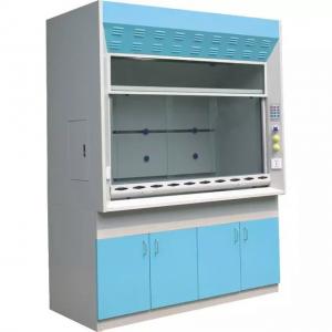 China 8Ft School Laboratory Furniture Lab Fume Hood With Sink Faucet Control Panel Vented wholesale