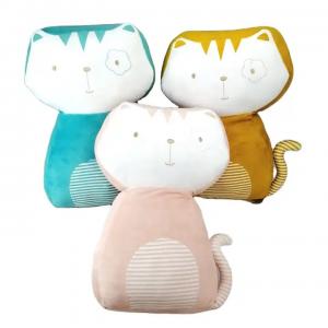 China OEM ODM Custom Plush Cat Stuffed Toy  Plush Home Decoration Sofa Pillow Popular Stuffed Super Soft Animal Toy wholesale