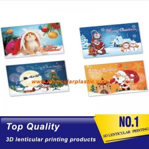 China Promotional 3D Photo Plastic Lenticular Greeting Post Business Card 3D Lenticular Card 3D Lenticular Printing Effect on sale