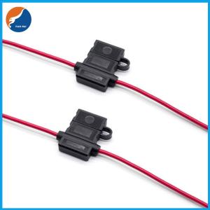 China Waterproof 32V DC ATO ATC Standard Medium Auto Inline Fuse Holder wholesale