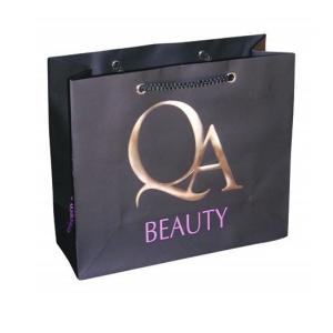 China Custom Made Paper Bag with Embossed Logo wholesale
