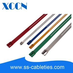 China Protect Cable Tie Wraps , Releasable Cable Ties Heavy Duty High Temp Tolerable wholesale