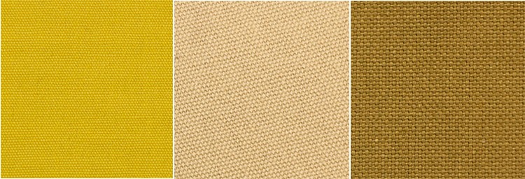 269GSM KHAKI cotton waterproof tent canvas cloth supply tea bag fabric