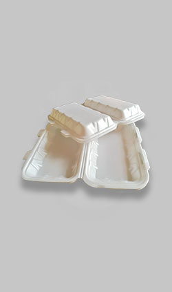disposable ps foam plastic lunch box thermoforming making machine hamburger fast food box vacuum forming production line