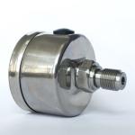 NPT Axial Mount Liquid Filled Pressure Gauge 600 Bar 1.5 Inches Bsp SS316 Wetted