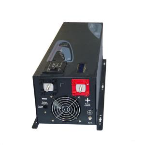 China 6KW 48V dc to 220V ac single phase low frequency inverter with battery charger wholesale