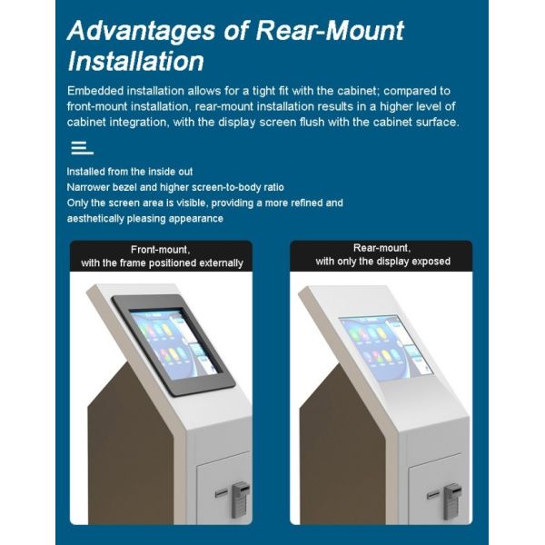 12.1 Inch Embedded Fully Enclosed Industrial All-in-One Computers Metal Case Capacitive Touch Screen Windows Operating System
