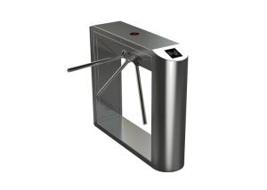 China SS304 Tripod Turnstile Gate Fingerprint Solenoid Drive 1.2mm Thickness wholesale