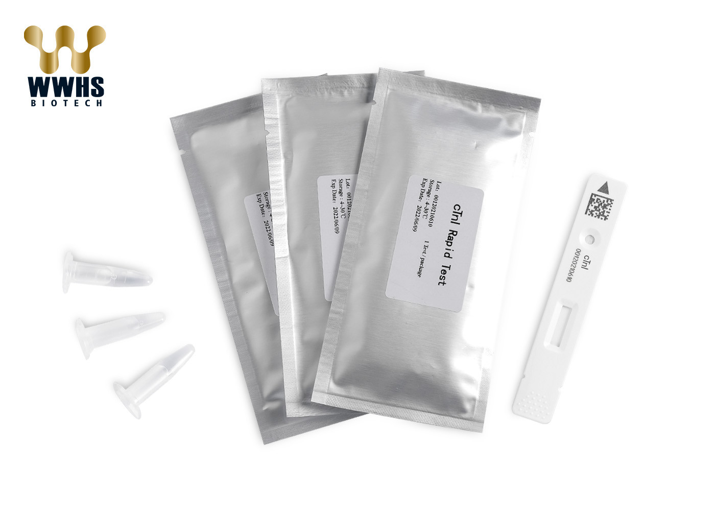 cTnI Cardiac Troponin I Rapid Test Kit For Dry Fluoroimmunoassay Analyser