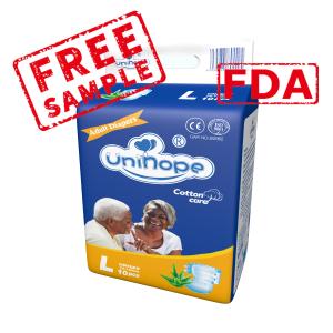 China Breathable PE Film Backsheet Adult Diaper for Elderly in Portugal Non-woven Disposable wholesale