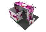 Exhibition Trade Booth Displays , Light Weight Conference Display Booths